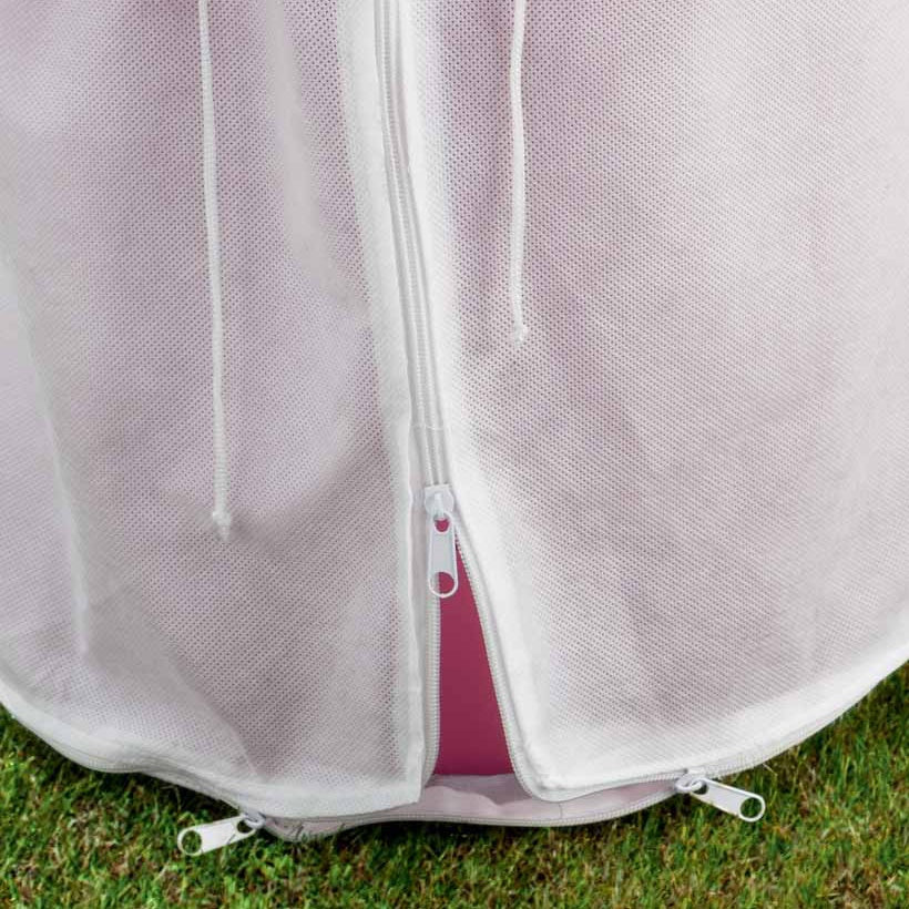 - Überwinterungshülle 100 G/M² mit reissverschluss - Pflege und Material