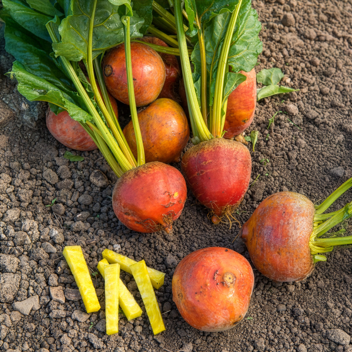 Beta vulgaris Burpees Golden - Gelbe Bete Burpees Golden - Beta - Rübe