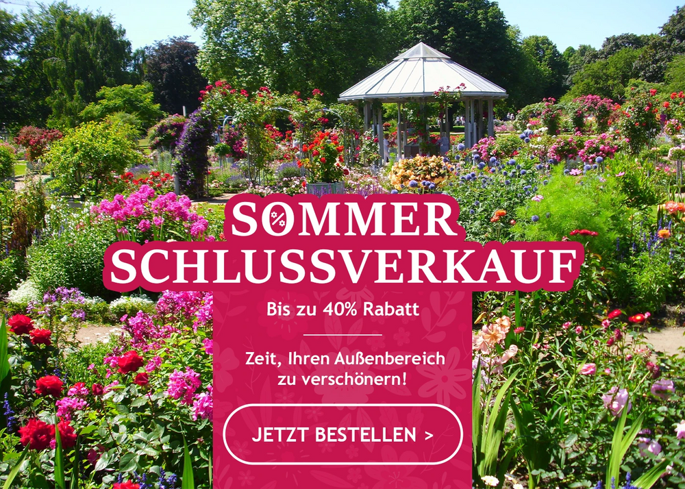 Der Sommerschlussverkauf beginnt: bis zu -40% Rabatt!