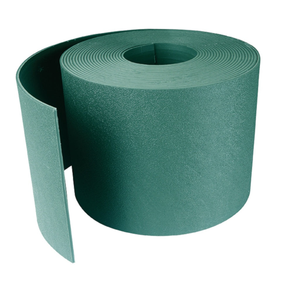 Flexible einfassung zur abgrenzung von wegen und beeten