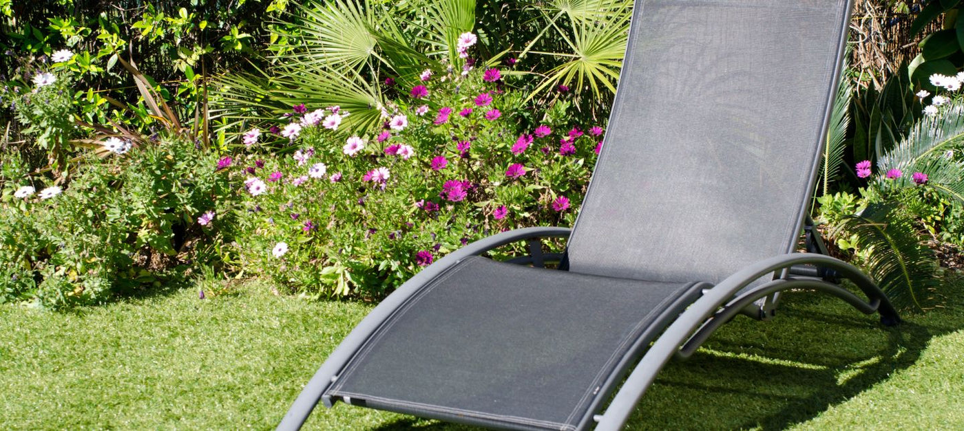 Garten in voller Sonne