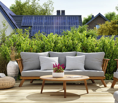 Moderne Terrasse