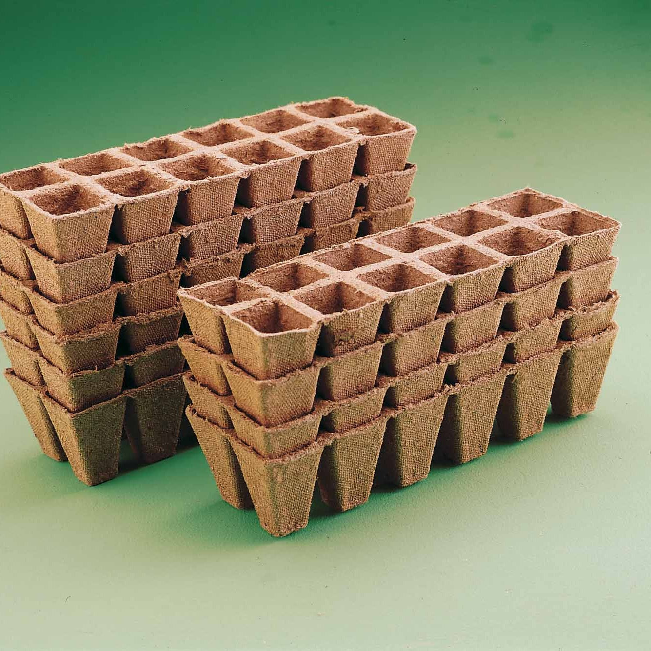 Anzuchttöpfe quadratisch - Gemüsegarten anlegen