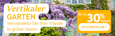 Vertikaler Garten bis zu 30 % Rabatt