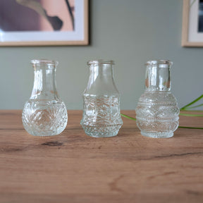 3 Vintage-Mini-Vasen