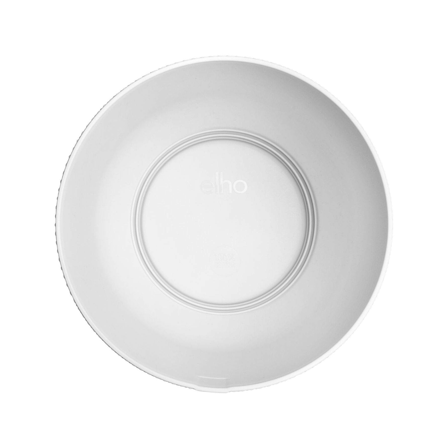  - Elho Blumentopf Jazz rund seidenweiß - Innenblumentöpfe und Übertopf