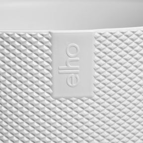 Innenblumentöpfe und Übertopf - Elho Blumentopf Jazz rund seidenweiß - 