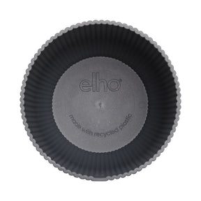  - Elho Blumentopf Vibes fold rund anthrazit - Innenblumentöpfe und Übertopf