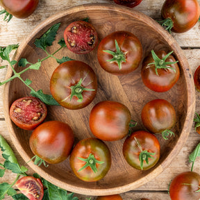 Schwarze Fleischtomate 'Noire Russe' - Willemse