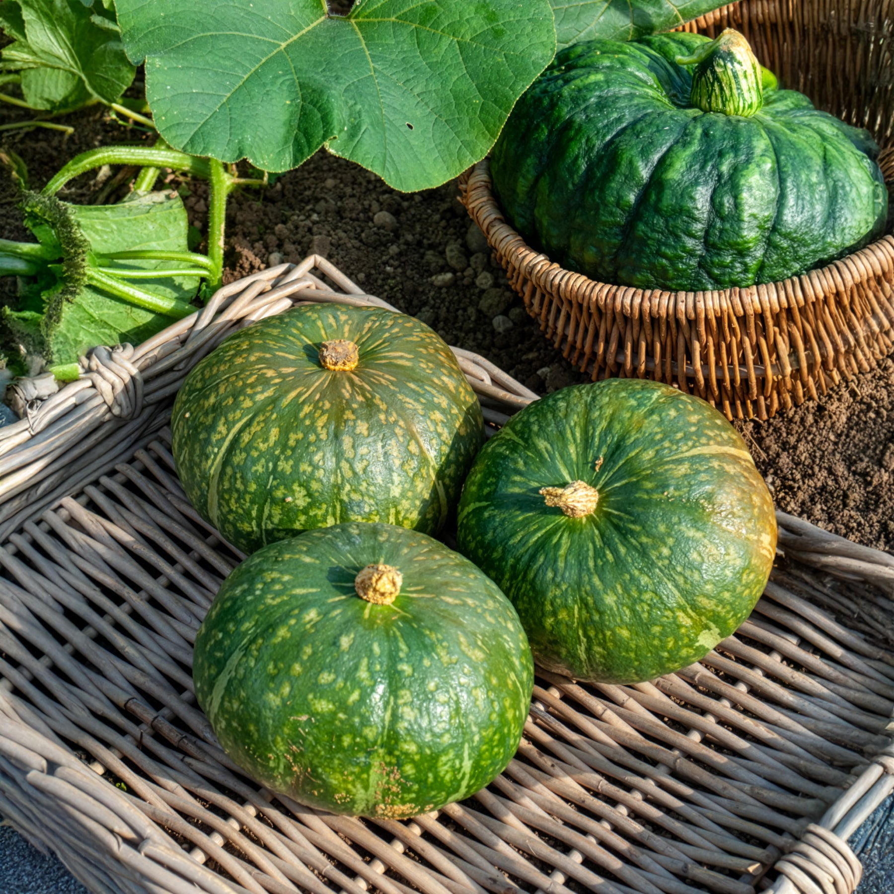 Kürbis Delica Moretti - Cucurbita delicata Delica  Moretti - Willemse