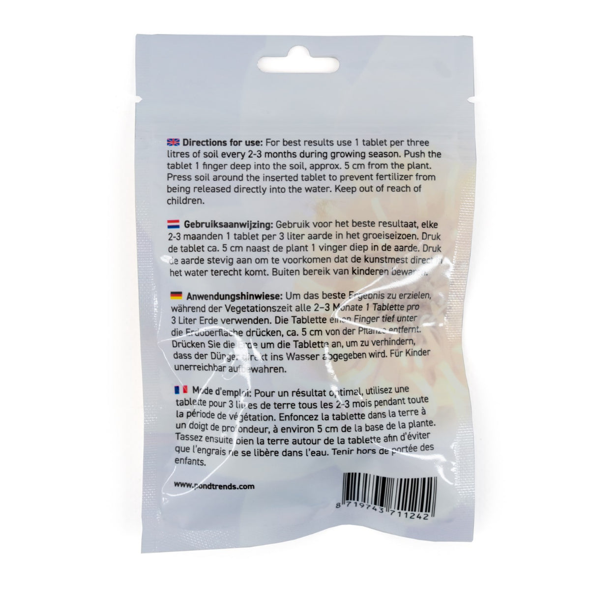 ahrungsmittel für Wasserpflanzen -  - Willemse