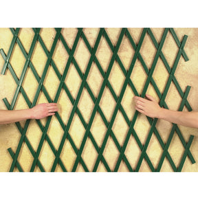 Erweiterbares gartengitter für kletterpflanzen. Inklusive kit zur wandbefestigung -  - Willemse