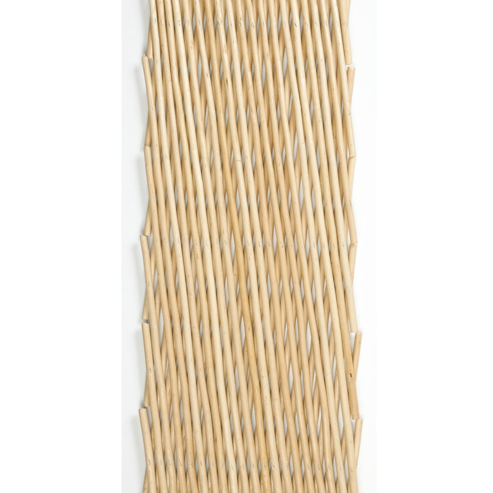  - Erweiterbares gartengitter aus geschälter natürlicher weide - Gitter