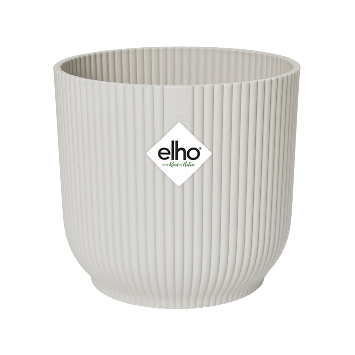 Elho Blumentopf Vibes Fold rund weiß - Innentopf