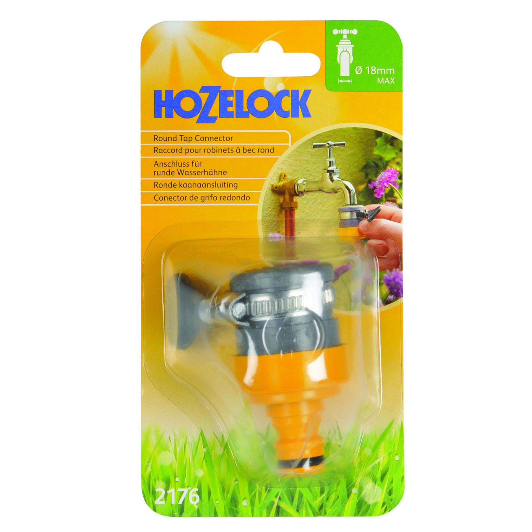  - Anschluss für runden Wasserhahn innen & außen HOZELOCK - Anschlüsse