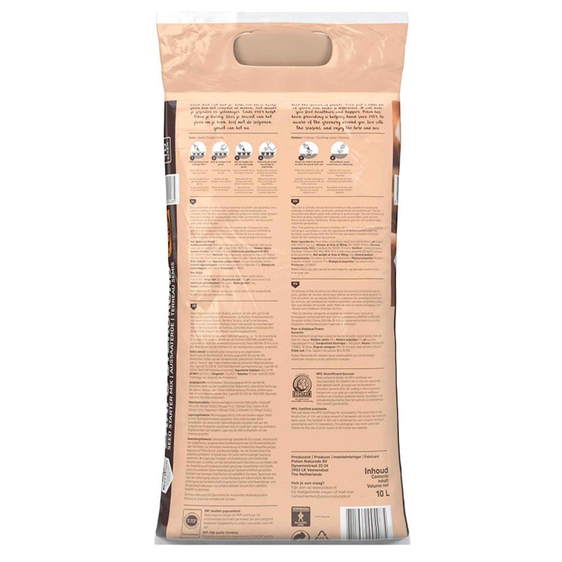  - Pokon Bio Aussaat- & Anzuchterde - Pflege und Material